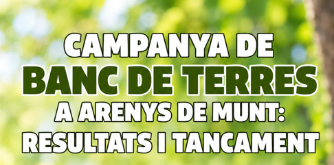Presentaci&oacute; de resultats del Banc de Terres d'Arenys de Munt