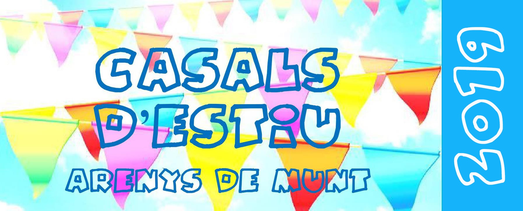 Casals d'estiu 2019