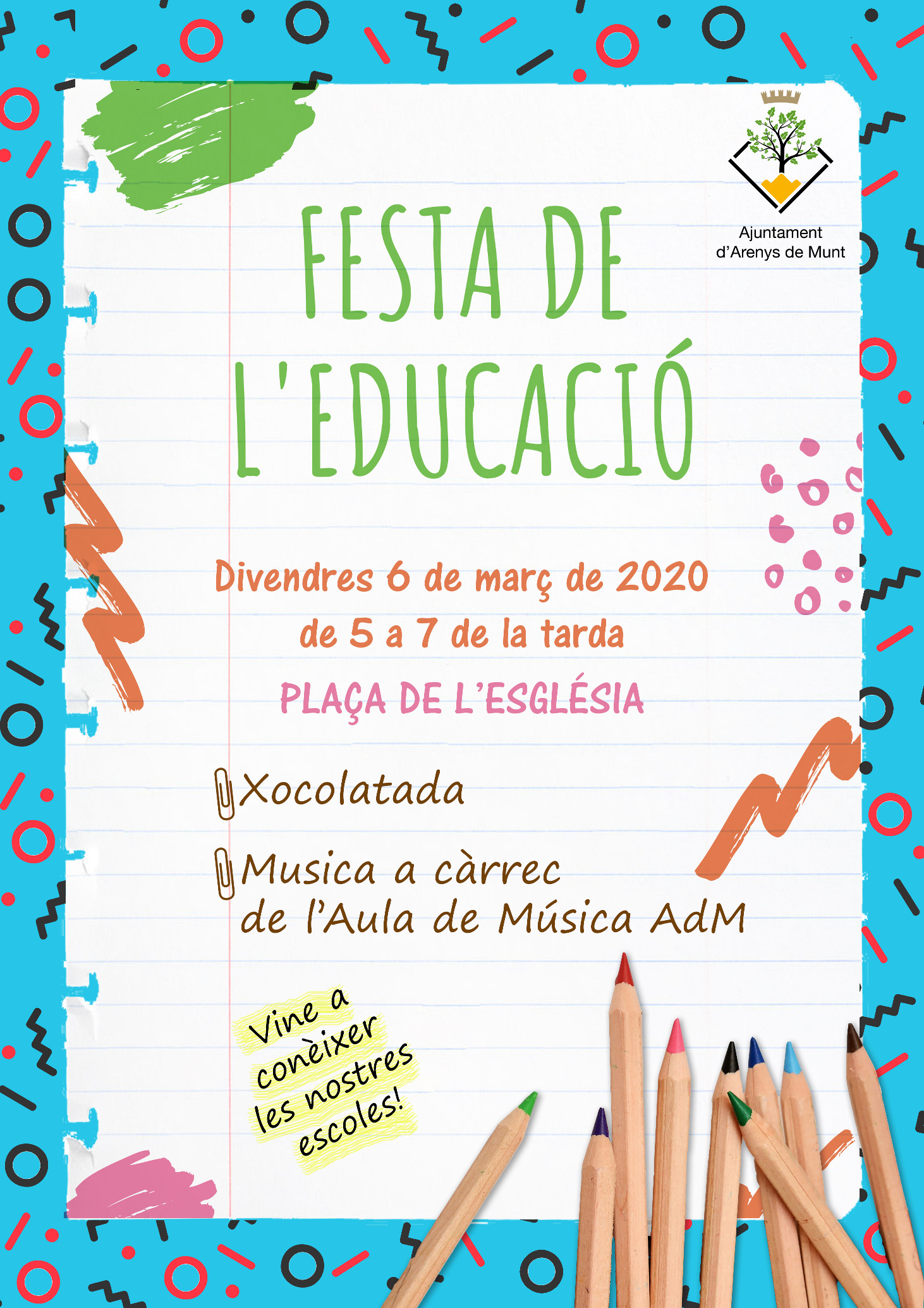 La Festa de l'Educació donarà el tret de sortida a les jornades escolars de portes obertes