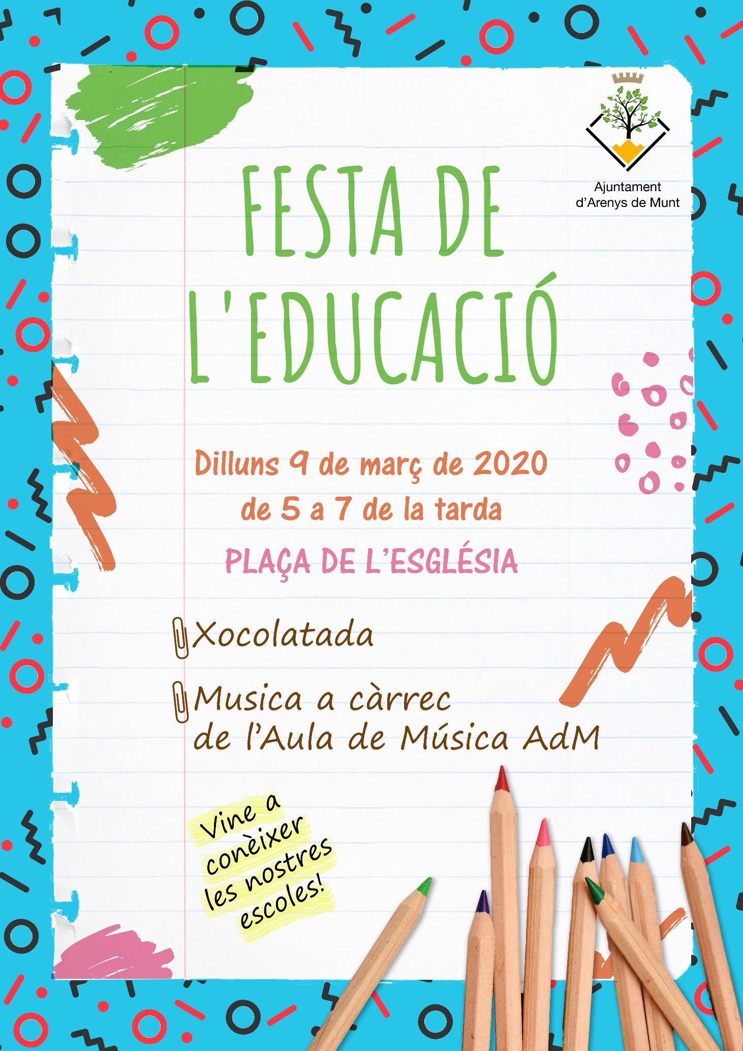 S'ajorna la Festa de l'Educació per previsió de mal temps