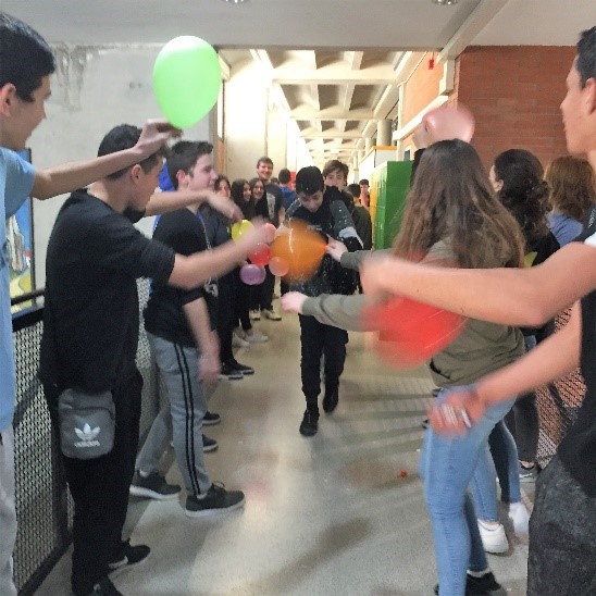 <em>Lipdub</em> per la convivència a l'Institut Domènec Perramon