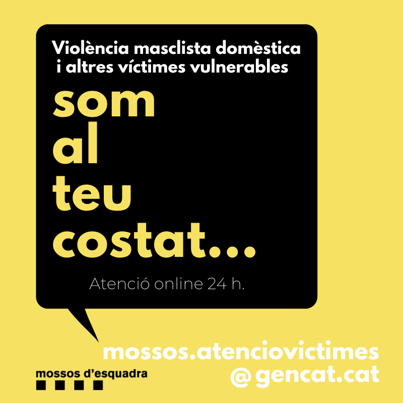 Consells de seguretat per a possibles víctimes de violència durant el confinament