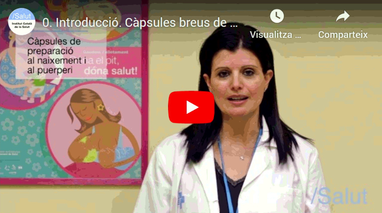 Vídeos informatius per acompanyar les gestants durant l'embaràs i el puerperi