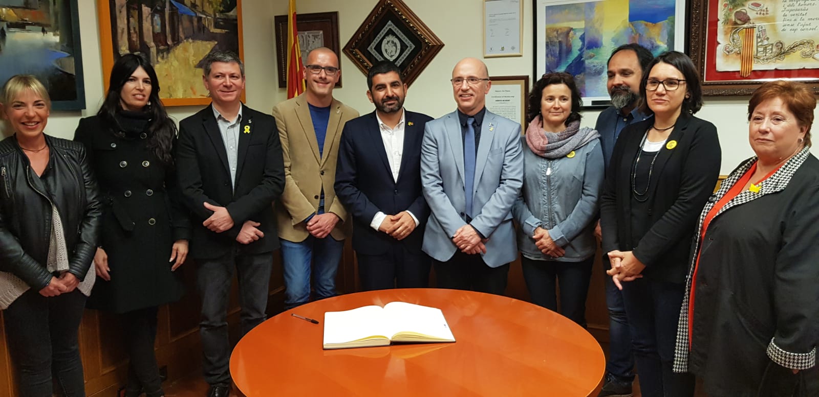 El conseller de Treball, Afers Socials i Famílies visita Arenys de Munt