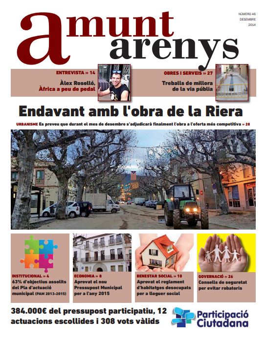 Amunt Arenys 46 - Desembre 2014