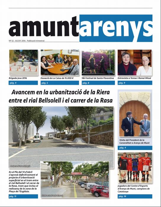 Amunt Arenys 52 - Agost 2016