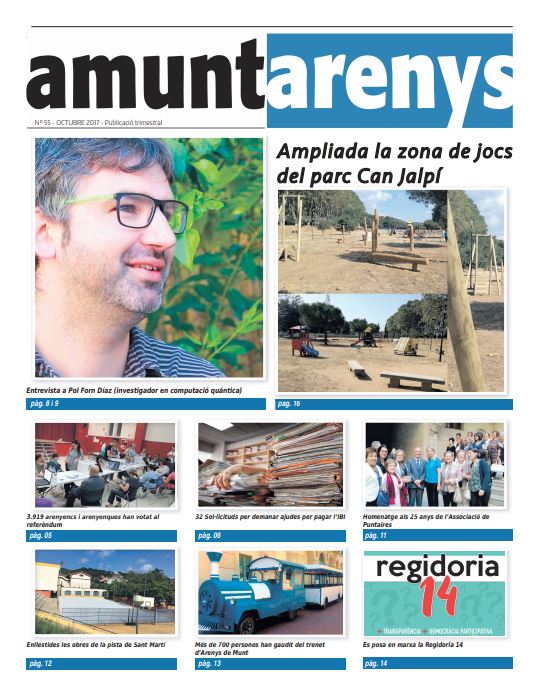 Amunt Arenys 55 - Octubre 2017