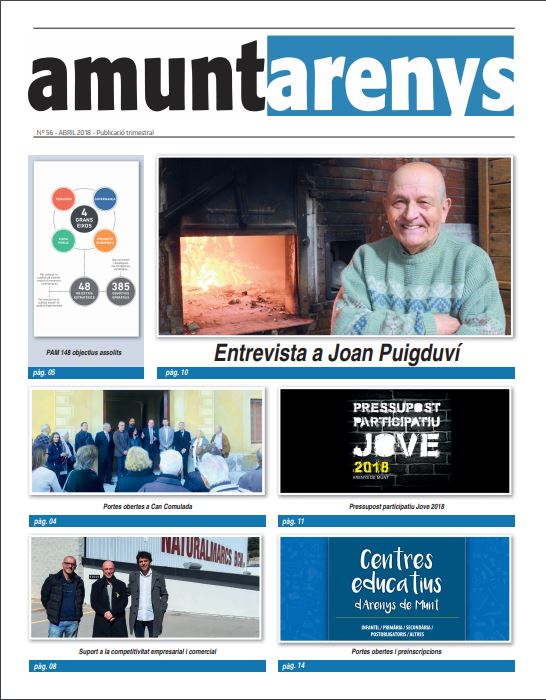 Amunt Arenys 56 - Abril 2018